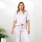 ✨Women's Chic Top & Matching Pants 2-Piece Outfit