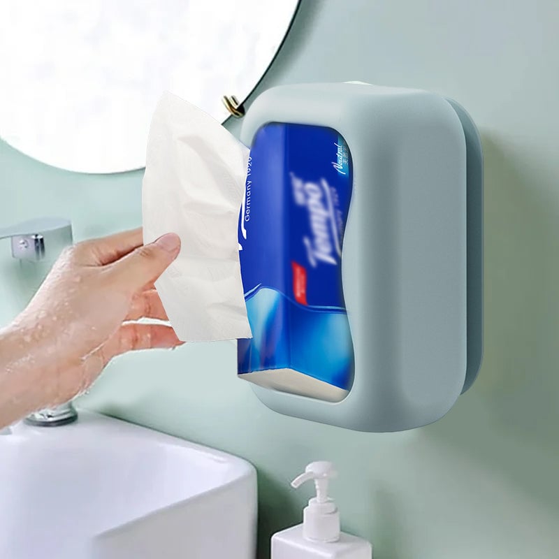 Household Silicone Suction Cup Tissue Box