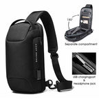 WATERPROOF SHOULDER BAG FOR MEN