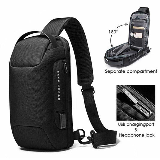 WATERPROOF SHOULDER BAG FOR MEN