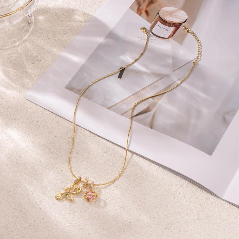 ✨3-Layering Initial A-Z Letter Pendant Necklaces🎀