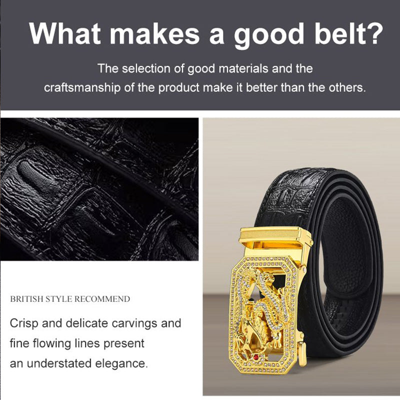 Men's Twelve Zodiac Durable Belt with Rhinestone（Great Sale⛄BUY 2 Get 10% OFF + Free shiping）