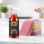 🧼 Oven & Grill Cleaning Spray – Powerful Degreaser, Odor Eliminator & Easy Spray 🧽