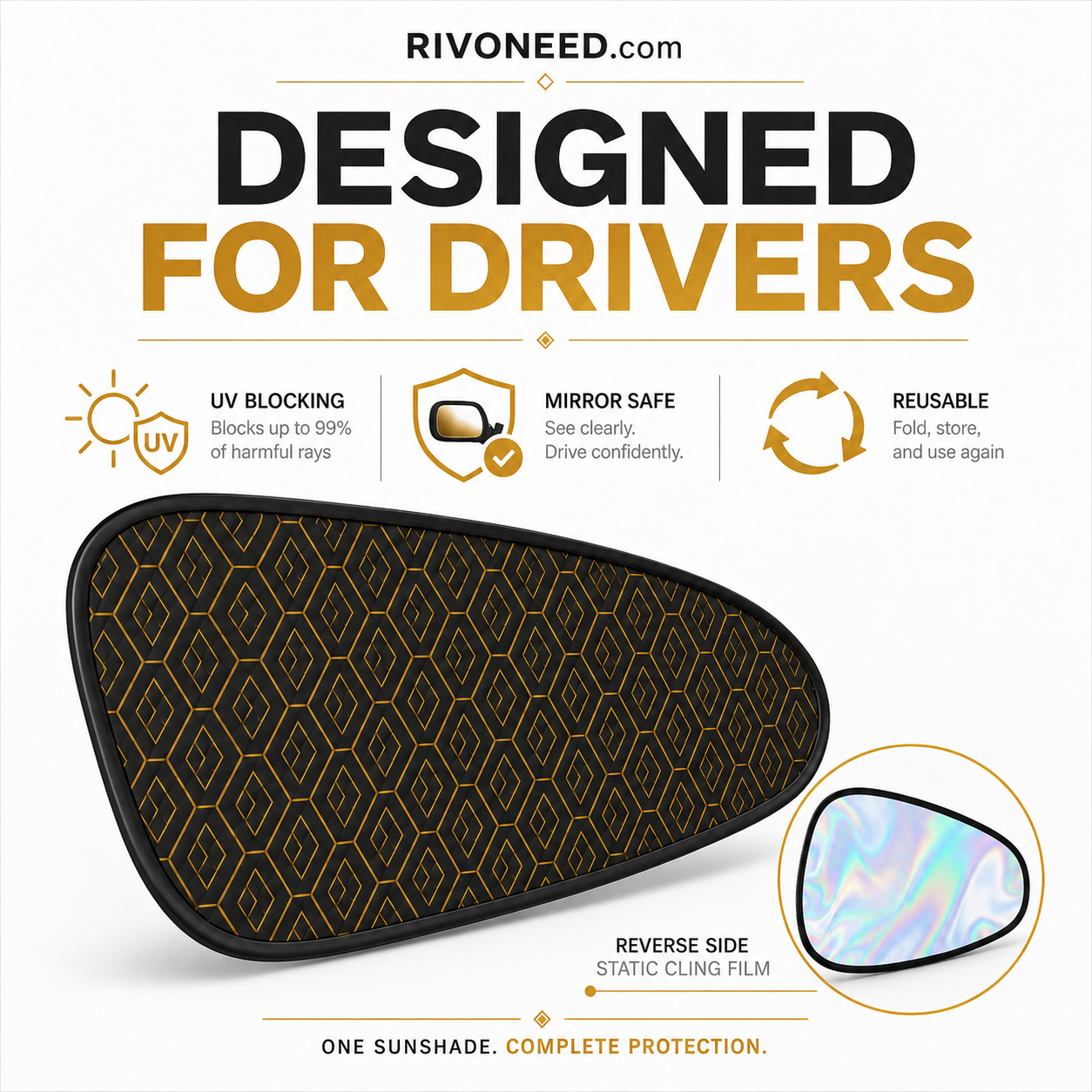 🏆 Universal Car Side Window Sun Shades