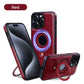 Full Faux Leather Shockproof Magnetic Case for iPhone
