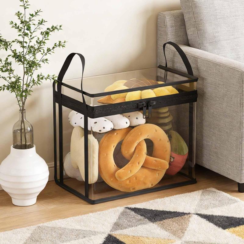 🔥Buy 2 Get 1 Free📦Portable Large Heavy-Duty Thick Plastic Clear Storage Box with Hinged Lid | Home, Travel & Camping