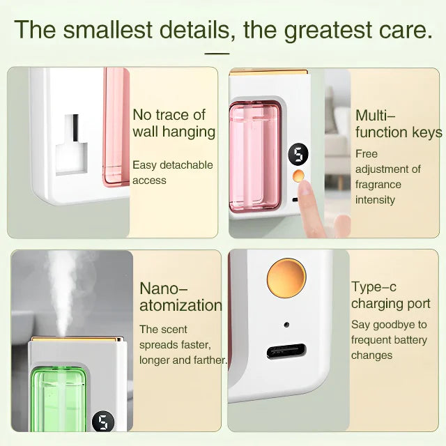 🔥Limit 49% off 🔥Automatic Aromatherapy Diffuser（Great Sale⛄BUY 2 Get 5% OFF）