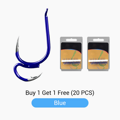 Classic Sharp Double Fishing Hooks