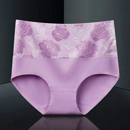 ✨ BUY 5 GET 5 FREE✨Cotton High Waist Abdominal Slimming Hygroscopic Antibacterial Underwear
