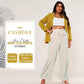 Ice Silk Wide Leg Pants Women