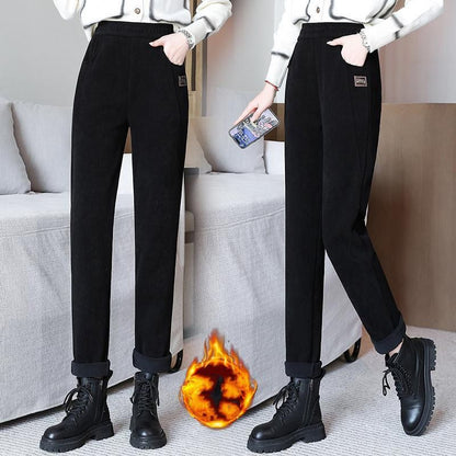 Women's High-waist Warm-weather Casual Pants