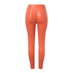 💋MATTE LEATHER TROUSERS（🔥BUY 2 FREE SHIPPING ）