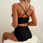 Women's Push Up High Waist Bikini