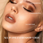 🎄50K+ SOLD! 🎁✨8 Colors Glitter Eyeshadow Stick Waterproof & Long-Wearing & Multi-Use