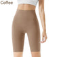 Schönes Geschenk für Sie! Nahtlose kurze Po-Lifting-Sportleggings für Damen mit hoher Taille