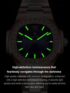 🔥🔥🔥(Last day for a limited time!)British Style Square Luxury Waterproof Quartz Watch for Men