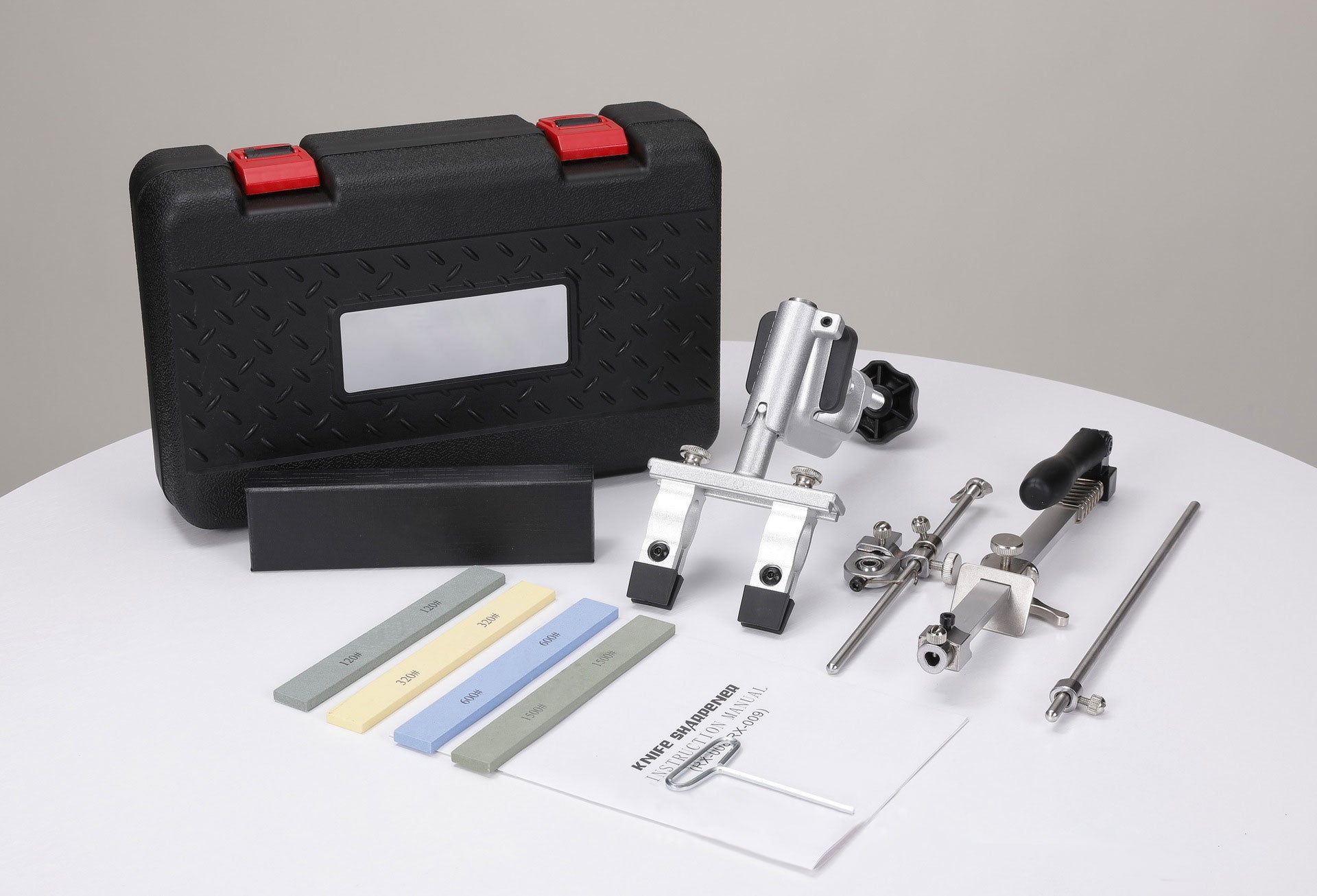 🔥( Christmas Hot Sale - 30% Off ) PRO KNIFE Sharpener With 4 Whetstones