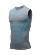 Ionic Shaping Vest – Cooling compression, smooths belly & love handles. Invisible under shirts. Feel confident again! 💪✨