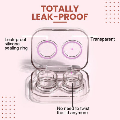 2pcs Super Convenient Contact Lens Case