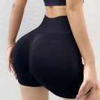 3D Tummy Control & Hip Lifting High-Waist Yoga Shorts