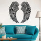 🌟🌟Angel Wings Wall Art In Metal With LED Lights