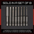 S2 Steel Magnetic Hexagon Bit Set