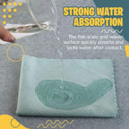 ✨New Year Promotion✨ Wave Pattern Fish Scale Cloth Rag
