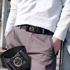 🎅🎄Christmas Early Sale 40% OFF🎄Men's Canvas Nylon Smooth Buckle Alloy Belt
