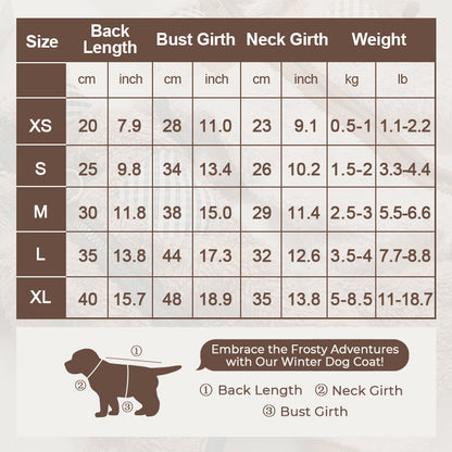 Winter Cozy Dog Coat with D-rings （Great Sale⛄BUY 2 Get 5% OFF）