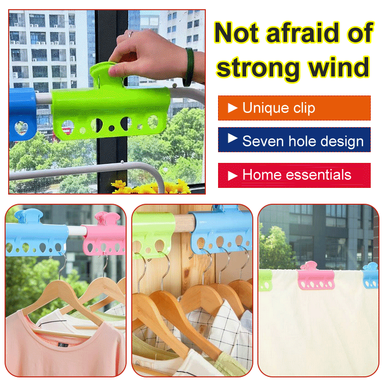 "Unbeatable" New No-trace Windproof Clothespin