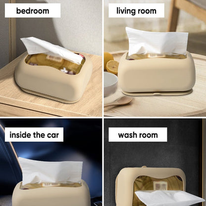 Household Silicone Suction Cup Tissue Box