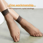 💞Non-slip and invisible crystal silk socks（Great Sale⛄BUY 2 Get 5% OFF）