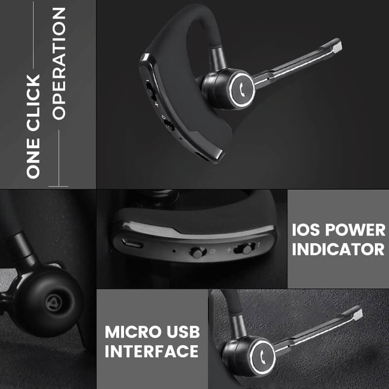 （Buy 2 Free Shipping）Stereo Wireless Business Bluetooth Headphones