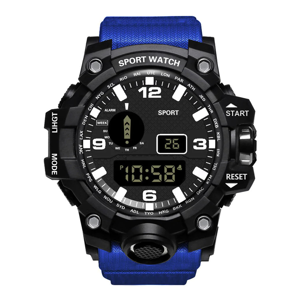 [Buy 1 Get 1 Free] Multifunctional Waterproof Outdoor Sports Watch
