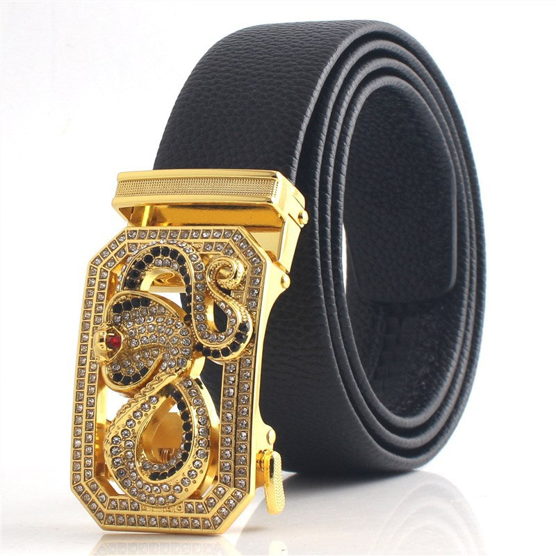 Men's Twelve Zodiac Durable Belt with Rhinestone（Great Sale⛄BUY 2 Get 10% OFF + Free shiping）