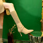 winter new Korean temperament fine heel pointed female boots high-heeled fashion boots