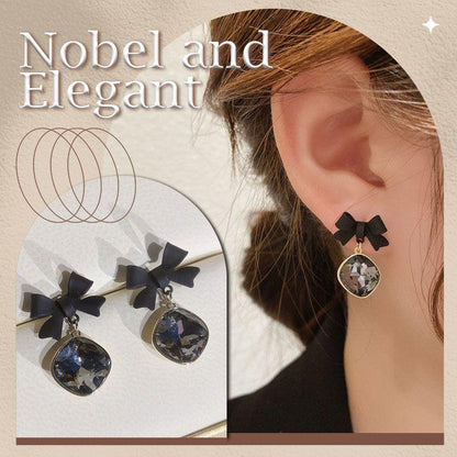 ✨Hot Sale✨ Fashion Bow Snowflake Earrings