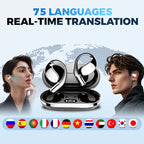 🔥Wireless Open-Ear Earbuds with LED Display
