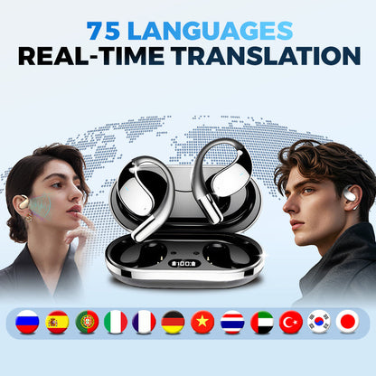 🔥Wireless Open-Ear Earbuds with LED Display