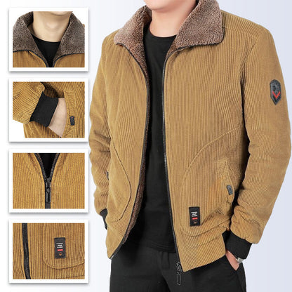 [Winter Gift] Men's Winter Warm Corduroy Jacket（FREE SHIPPING⛄）