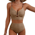 Women's Push Up High Waist Bikini