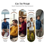 ✨Men's Solid Color Premium Turtleneck Sweater