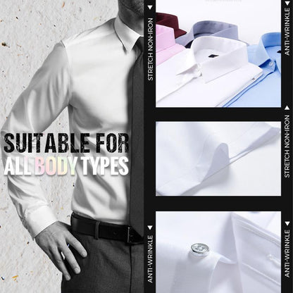 ✨Men's Stretch Non-iron Anti-wrinkle Shirt