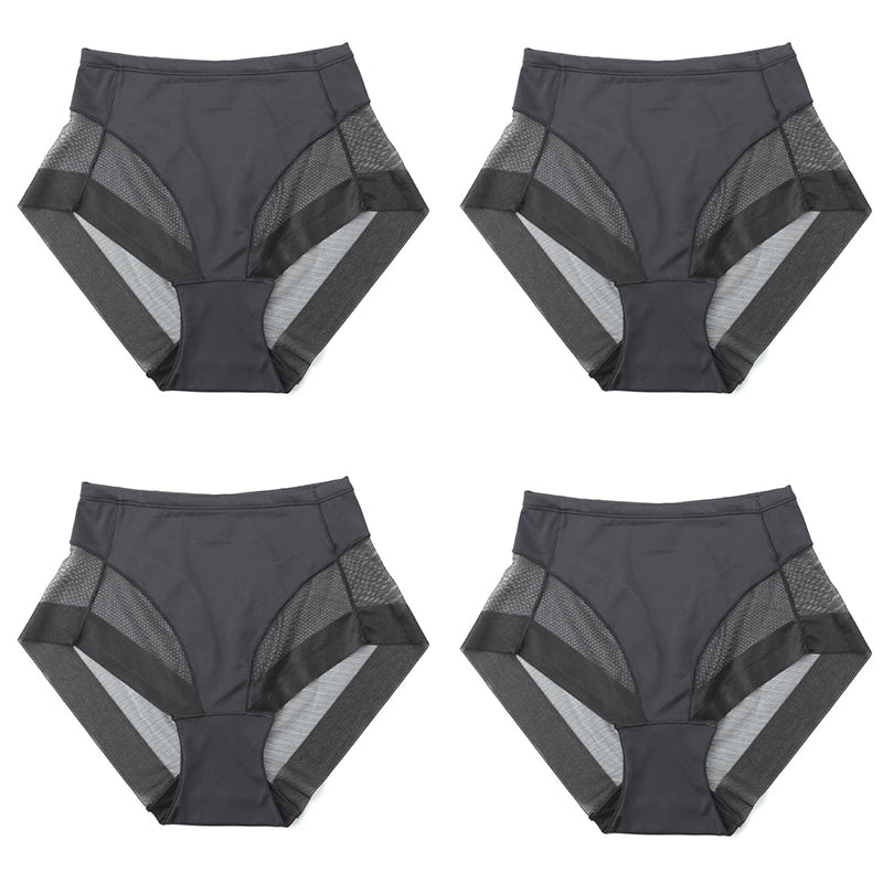 🎁Buy 1 get 3 free (4 pieces)⏳High Waist Ice Silk Seamless Shaping Briefs