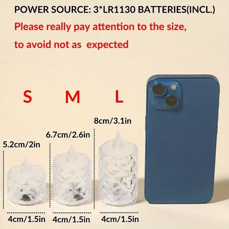 Flameless Light In Crystal