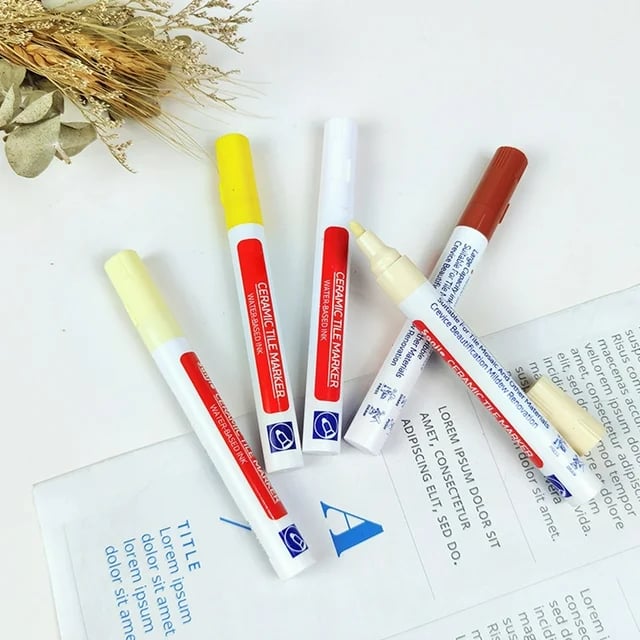 🖊️ Tile Grout Marker Pen – Waterproof ✨