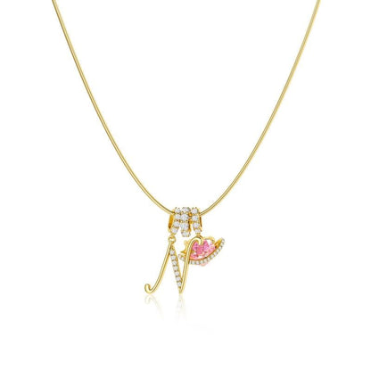 ✨3-Layering Initial A-Z Letter Pendant Necklaces🎀