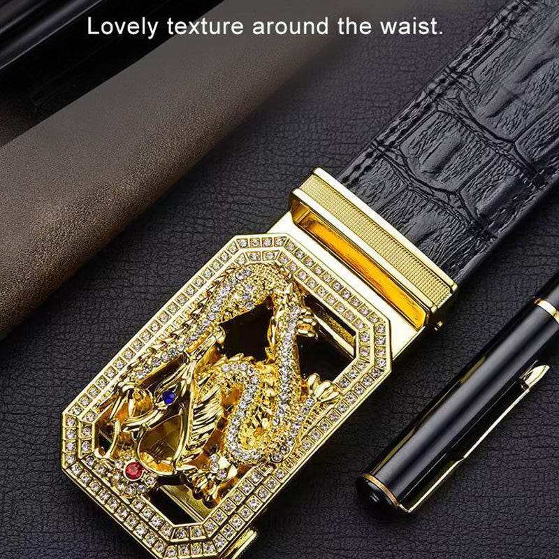 Men's Twelve Zodiac Durable Belt with Rhinestone（Great Sale⛄BUY 2 Get 10% OFF + Free shiping）