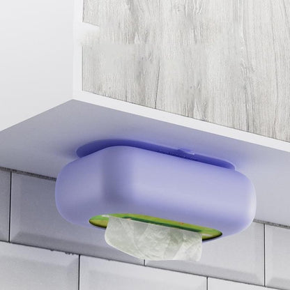 Household Silicone Suction Cup Tissue Box