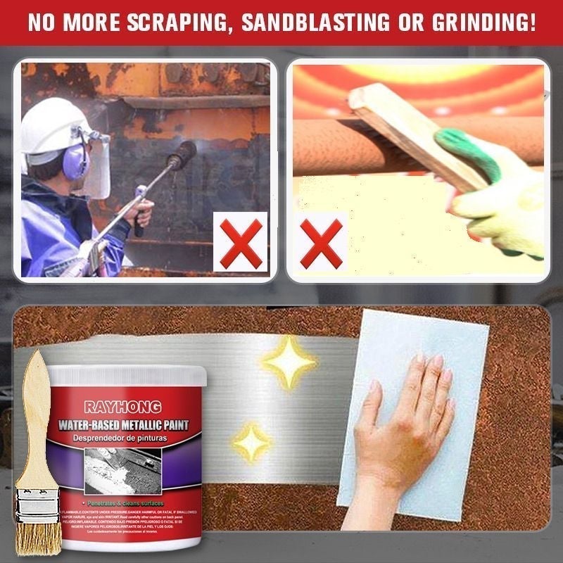 BUY 2 GET 1 FREE！！！ Water-based Metal Rust Remover (Sale)